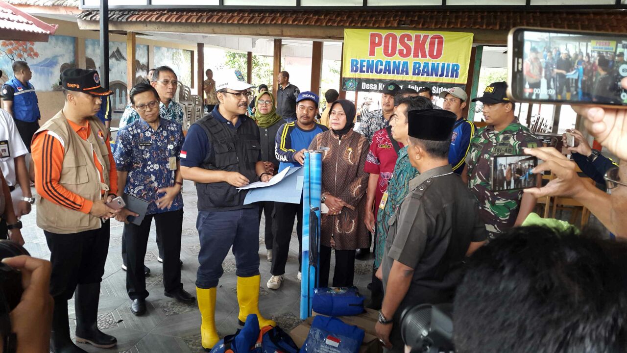 Kunjungan Wakil Gubernur Provinsi Jawa Timur ke Desa Kupang Kecamatan Jabon