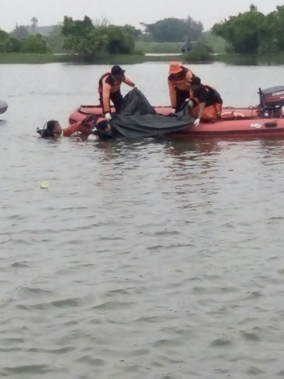 Warga Pasuruan Tenggelam di Tambak Jabon
