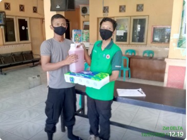 Giat Disinfeksi Melalui Pengecekan CTPS dan Pendistribusian Sabun Cair, Tissue di Wilayah Kabupaten Sidoarjo