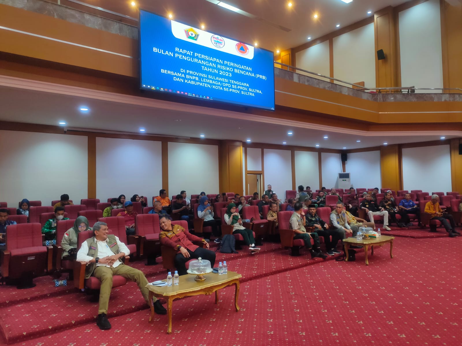 BNPB bekerja sama dengan Pemerintah Daerah Sulawesi Tenggara menyelenggarakan Peringatan Bulan PRB Nasional Tahun 2023