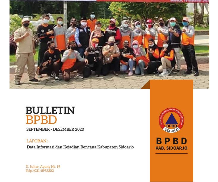 Buletin BPBD Kab. Sidoarjo Periode September - Desember 2020