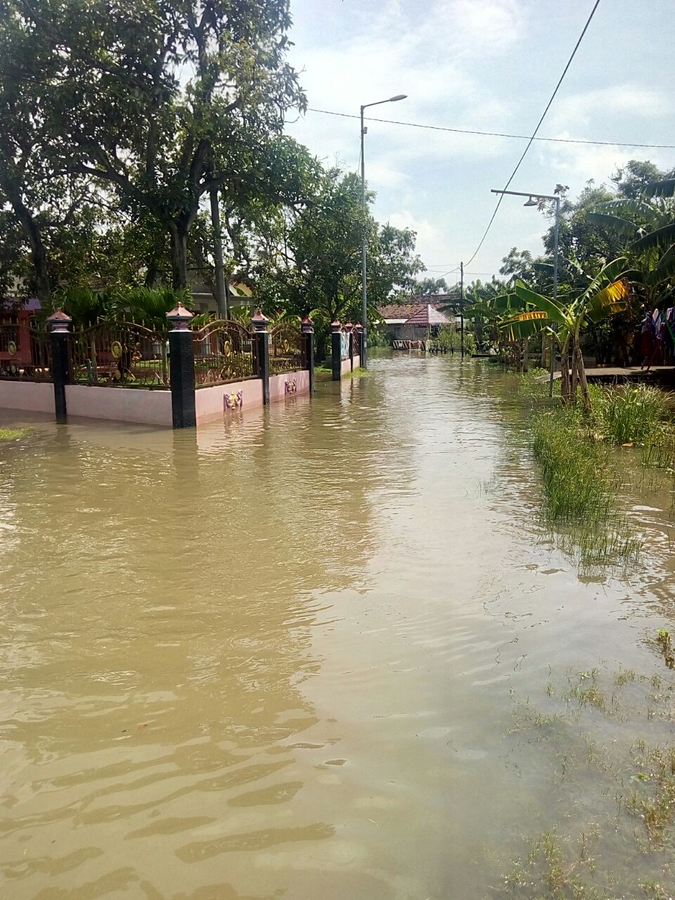 Banjir Di Beberapa Desa di Kecamatan Porong