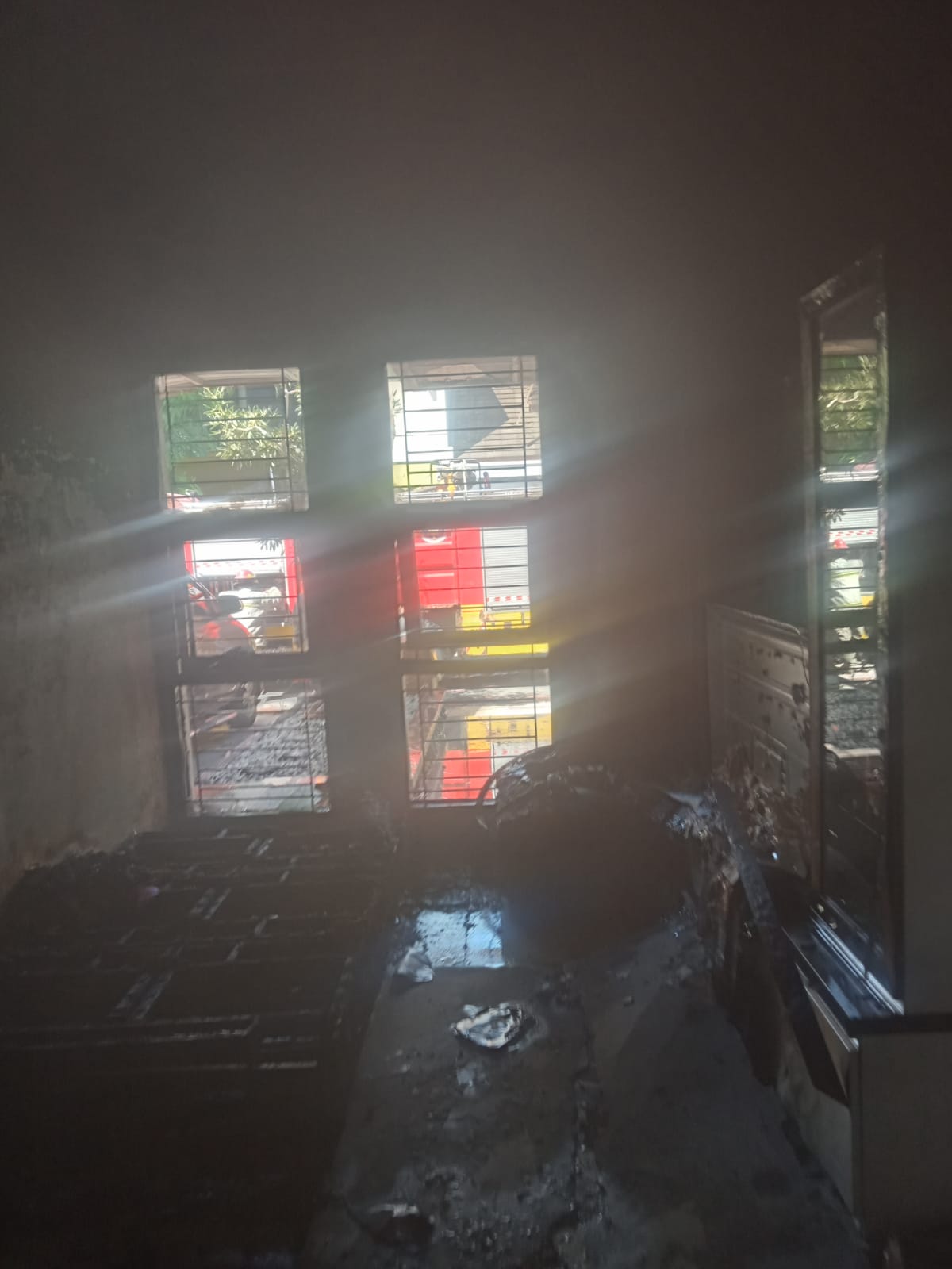 Kebakaran Rumah Warga di Taman Tiara Tahap 2 Cluster NEW AGE, Kelurahan Pagerwojo, Kecamatan Buduran