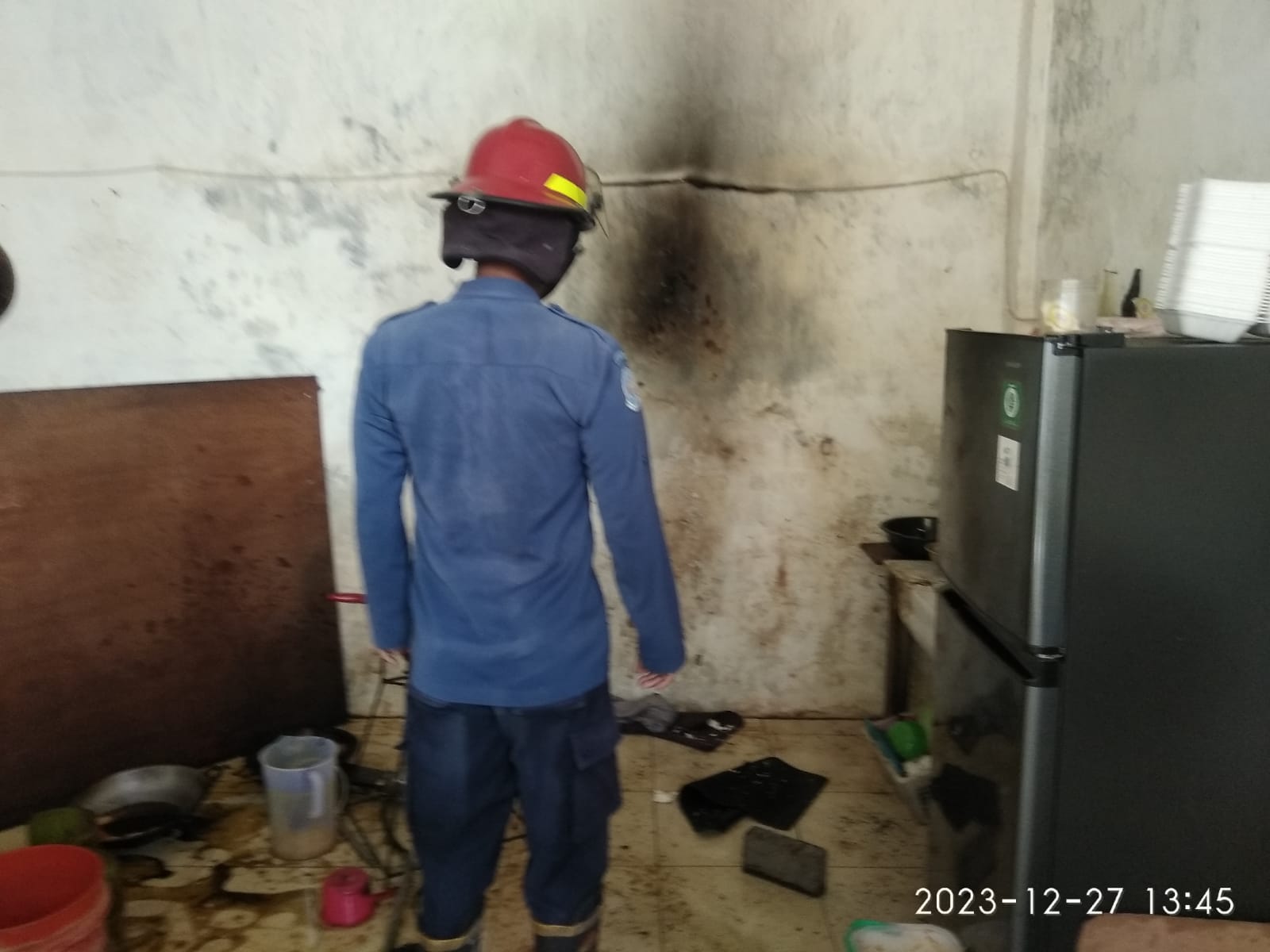  Kebakaran Warung (Kompor Gas) di Jl. Rajawali Desa Betro No.3, Kecamatan Sedati