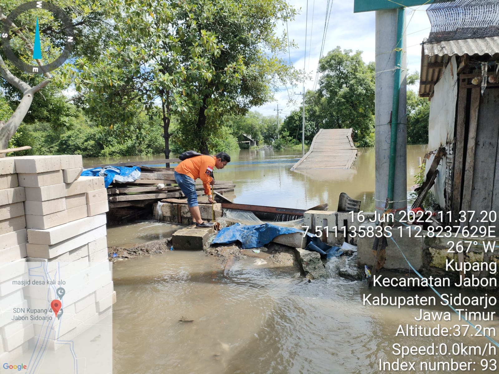 BMKG Nyatakan Fenomena La Nina Hingga Air Rob Sebabkan Banjir di Sidoarjo