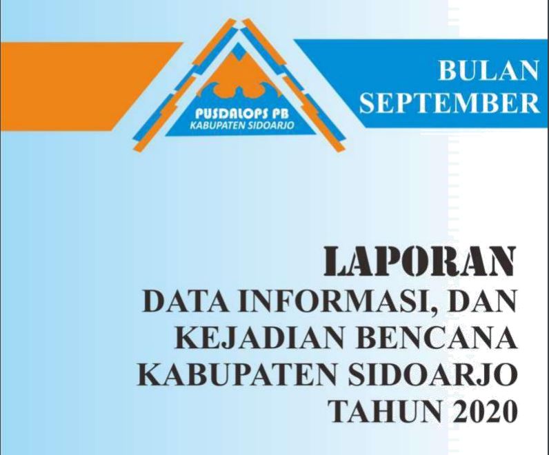 Laporan Data, Informasi dan Kejadian Bencana Bulan September 2020